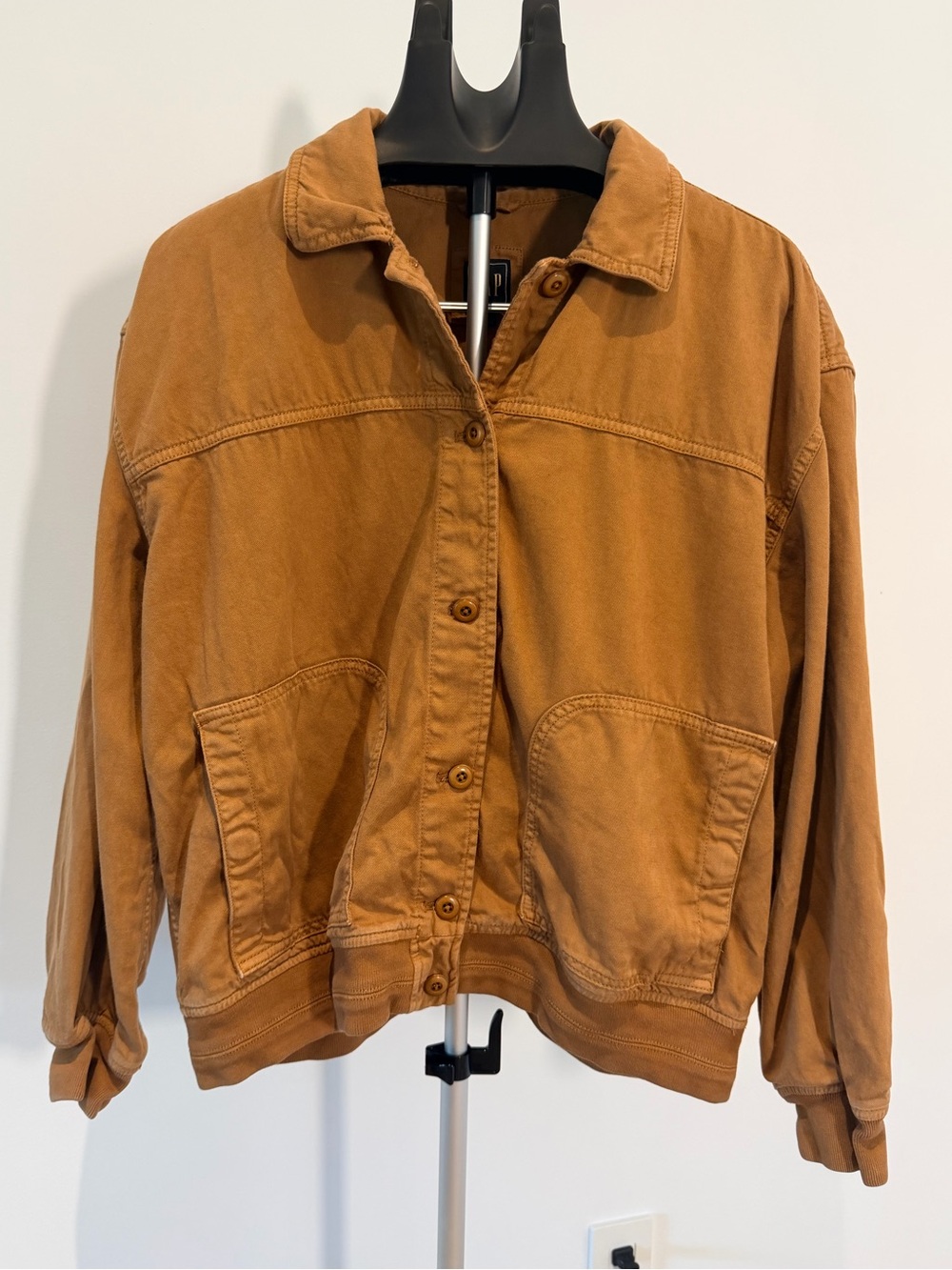 Vintage GAP Brown Cotton Lyocell Chore Jacket Oversized XL 90s Workwear